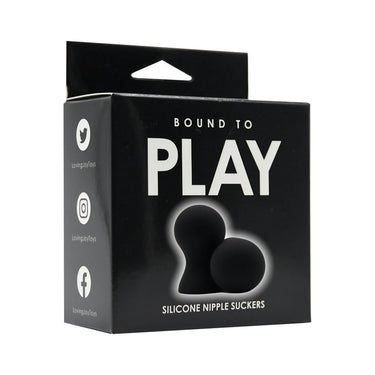 Sophisticated Bound to Play Silicone Nipple Suckers, ideal for solo play or enhancing couples’ intimacy.